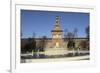 The Torre Del Filarete Clock Tower at the 15th Century Sforza Castle (Castello Sforzesco)-Stuart Forster-Framed Photographic Print