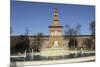 The Torre Del Filarete Clock Tower at the 15th Century Sforza Castle (Castello Sforzesco)-Stuart Forster-Mounted Photographic Print