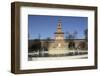 The Torre Del Filarete Clock Tower at the 15th Century Sforza Castle (Castello Sforzesco)-Stuart Forster-Framed Photographic Print