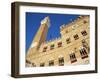 The Torre Del Mangia and Palazzo Pubblico on Palio Day, Siena, Tuscany, Italy-Ruth Tomlinson-Framed Photographic Print