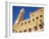 The Torre Del Mangia and Palazzo Pubblico on Palio Day, Siena, Tuscany, Italy-Ruth Tomlinson-Framed Photographic Print