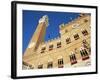 The Torre Del Mangia and Palazzo Pubblico on Palio Day, Siena, Tuscany, Italy-Ruth Tomlinson-Framed Photographic Print