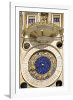 The Torre dell'Orologio in the Piazza San Marco, Venice, Veneto, Italy-Russ Bishop-Framed Photographic Print