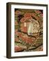 The Tortoise and the Hare, Edo Period-Japanese School-Framed Giclee Print