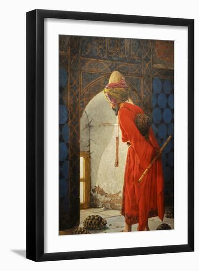 The Tortoise Trainer, 1906-Osman Hamdi Bey-Framed Giclee Print