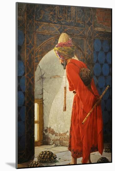 The Tortoise Trainer, 1906-Osman Hamdi Bey-Mounted Giclee Print