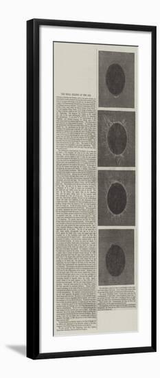 The Total Eclipse of the Sun-null-Framed Giclee Print