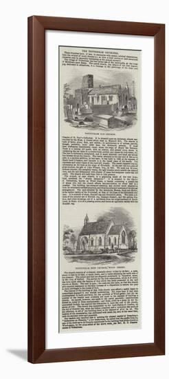 The Tottenham Churches-null-Framed Premium Giclee Print