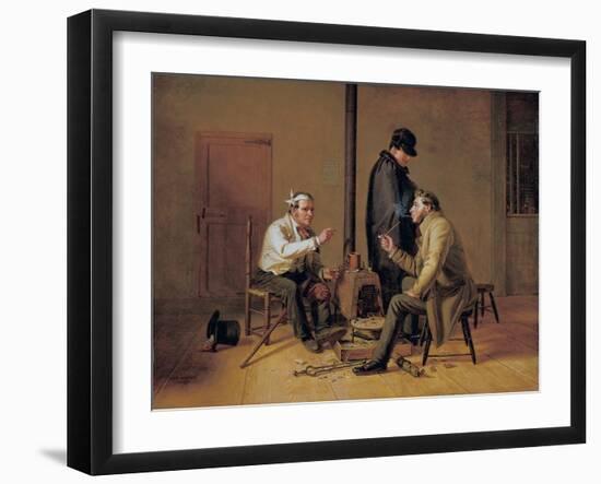 The Tough Story - Scene in a Country Tavern, 1837-William Sidney Mount-Framed Giclee Print