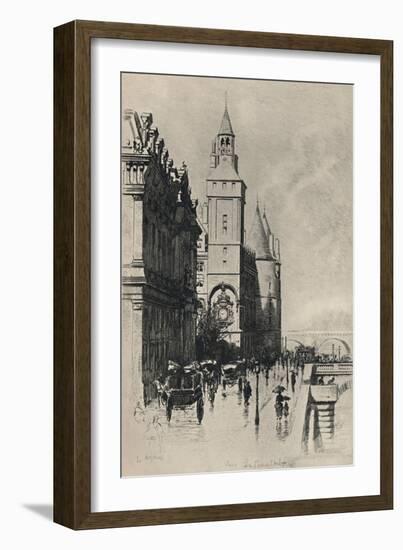 The Tour De Lhorloge, 1915-L Artigue-Framed Giclee Print