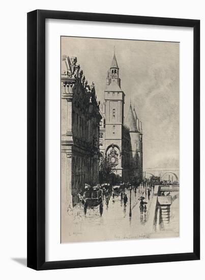 The Tour De Lhorloge, 1915-L Artigue-Framed Giclee Print