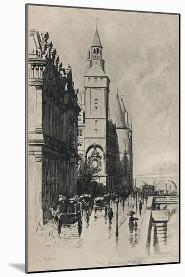 The Tour De Lhorloge, 1915-L Artigue-Mounted Giclee Print