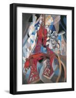 The Tour Eiffel and Paris, 1911-1912-Robert Delaunay-Framed Giclee Print