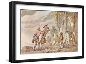 The Tour of Dr. Syntax in Search of the Picturesque, 19th century, (1907)-Thomas Rowlandson-Framed Giclee Print