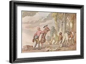 The Tour of Dr. Syntax in Search of the Picturesque, 19th century, (1907)-Thomas Rowlandson-Framed Giclee Print