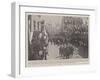 The Tour of Prince George of Greece in Crete, His Visit to Kandia-null-Framed Giclee Print