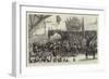 The Tour of the Czarevitch in India, His Imperial Highness's Arrival at Bombay-null-Framed Giclee Print