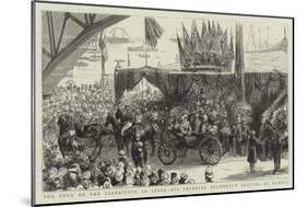 The Tour of the Czarevitch in India, His Imperial Highness's Arrival at Bombay-null-Mounted Giclee Print