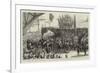 The Tour of the Czarevitch in India, His Imperial Highness's Arrival at Bombay-null-Framed Giclee Print