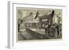 The Tour of the Viceroy of India, Arrival of the Viceregal Train at Sibi-null-Framed Giclee Print