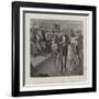 The Tour Through Canada of the Earl and Countess of Aberdeen, an Official Reception at Quebec-null-Framed Giclee Print