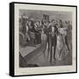 The Tour Through Canada of the Earl and Countess of Aberdeen, an Official Reception at Quebec-null-Framed Stretched Canvas