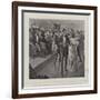 The Tour Through Canada of the Earl and Countess of Aberdeen, an Official Reception at Quebec-null-Framed Giclee Print