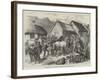 The Tourist in High Latitudes, Starting for the Geysirs in Iceland-L. Huard-Framed Giclee Print