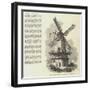 The Tourist in Iceland, Old Windmill, Reykjavik-null-Framed Giclee Print