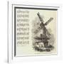 The Tourist in Iceland, Old Windmill, Reykjavik-null-Framed Giclee Print