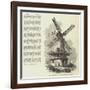 The Tourist in Iceland, Old Windmill, Reykjavik-null-Framed Giclee Print