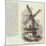 The Tourist in Iceland, Old Windmill, Reykjavik-null-Mounted Giclee Print