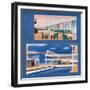 The Tourist Lounge and Swimming Bath of the Rms Orion, 1935-null-Framed Giclee Print