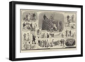 The Tourist Season in Scotland, the Ascent of Ben Nevis-J.M.L. Ralston-Framed Giclee Print