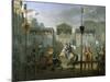 The Tournament, 1812-Pierre Henri Revoil-Mounted Giclee Print