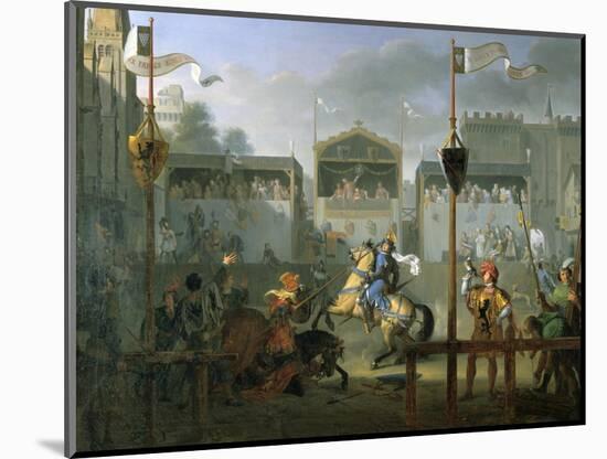 The Tournament, 1812-Pierre Henri Revoil-Mounted Giclee Print