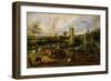 The Tournament (Near the Moat of the Castle of Steen)-Peter Paul Rubens-Framed Giclee Print