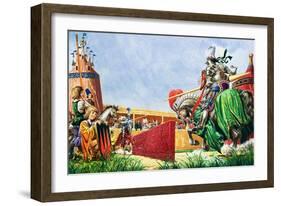 The Tournament-Peter Jackson-Framed Giclee Print