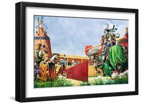 The Tournament-Peter Jackson-Framed Giclee Print