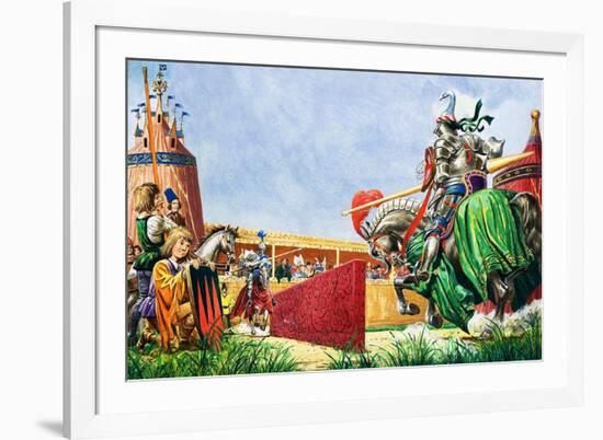 The Tournament-Peter Jackson-Framed Giclee Print