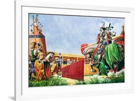 The Tournament-Peter Jackson-Framed Giclee Print