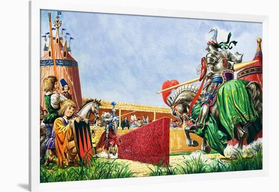 The Tournament-Peter Jackson-Framed Premium Giclee Print