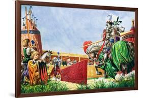 The Tournament-Peter Jackson-Framed Premium Giclee Print