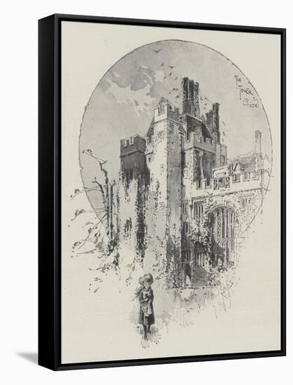 The Tower and Chapel-Herbert Railton-Framed Stretched Canvas