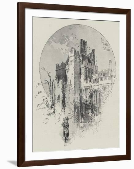 The Tower and Chapel-Herbert Railton-Framed Giclee Print