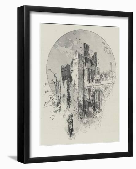 The Tower and Chapel-Herbert Railton-Framed Giclee Print