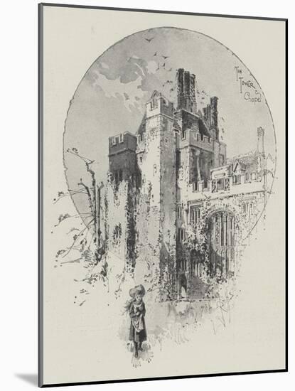 The Tower and Chapel-Herbert Railton-Mounted Giclee Print