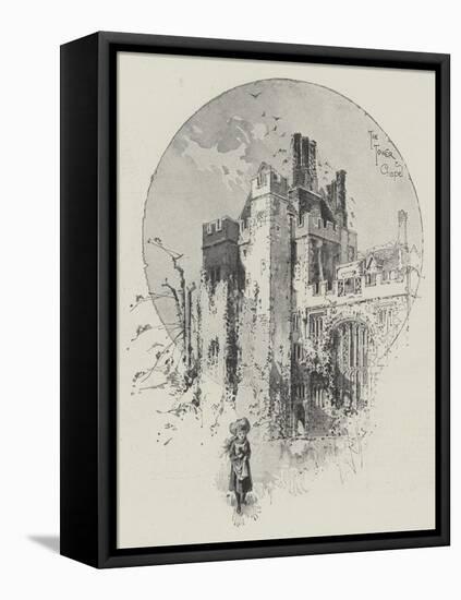 The Tower and Chapel-Herbert Railton-Framed Stretched Canvas