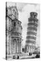 The Tower and the Cathedral of Pisa-null-Stretched Canvas