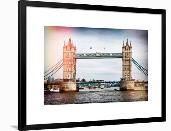 The Tower Bridge - City of London - UK - England - United Kingdom - Europe-Philippe Hugonnard-Framed Art Print